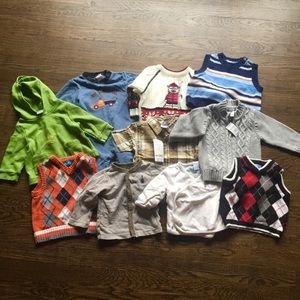 Boys 10 Piece bundle Size 6-12 months